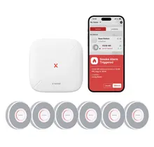 X-Sense XS0B-MR Slimme Rookmelder bundel 6 pack Link+ Pro – Gesproken meldingen