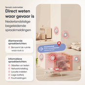 X-Sense XS0B-MR Slimme Rookmelder bundel 6 pack Link+ Pro – Gesproken meldingen