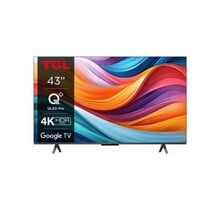 TCL T7B 43T7B | 43" Ultra HD 4K QLED Smart TV | Dolby Vision | Google TV | HDMI 2.1 | 60Hz