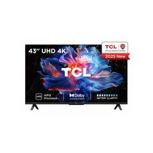 TCL 43V6C | 43" 4K Ultra HD DLED Smart TV | Google TV | Dolby Vision | 60Hz | HDMI 2.1