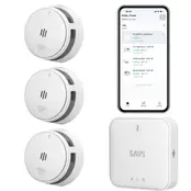 SAVS Linksmart® bundel – 3 Rookmelders en Gateway