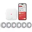 X-Sense XS0B-MR Slimme Rookmelder bundel 6 pack Link+ Pro – Gesproken meldingen