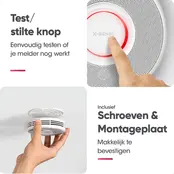 X-Sense XS0B-MR Rookmelder Link+ Pro – Gesproken meldingen 10-pack
