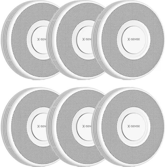 X-Sense XS0B-MR Rookmelder Link+ Pro – Gesproken meldingen 6-pack