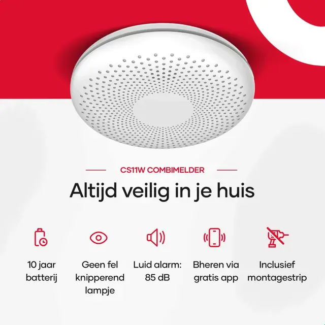 SAVS CS11W Combimelder Slim – Tuya
