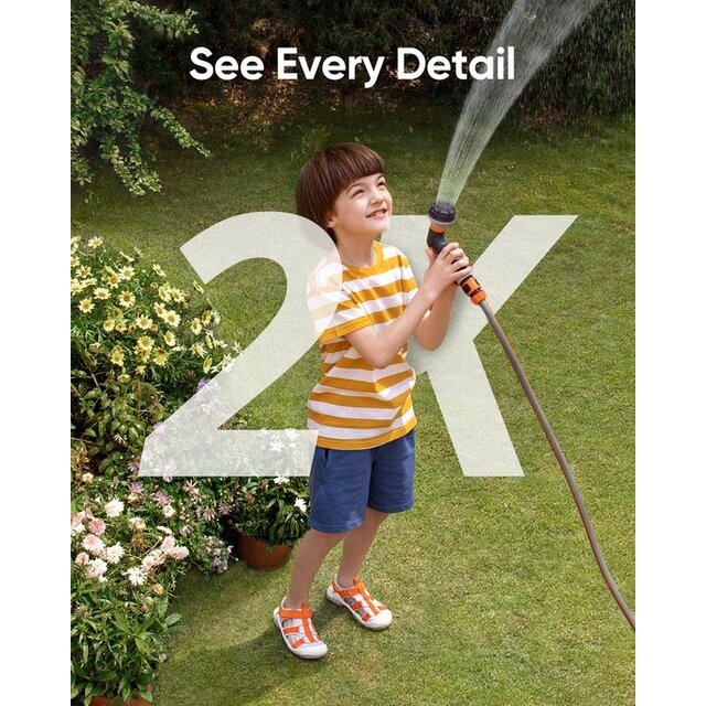 eufy S220 SoloCam 2K - Draadloze Solar Beveiligingscamera - Wit