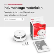 SAVS Linksmart® bundel – 10 Slimme rookmelders en Base Station