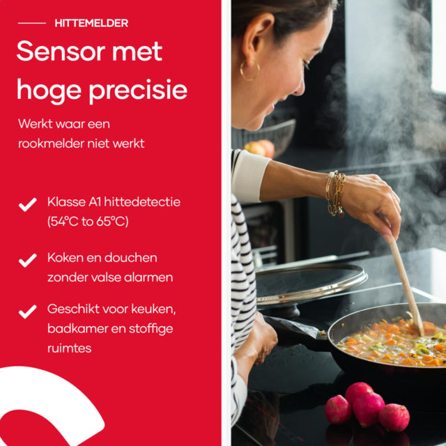 SAVS H10-W Hittemelder – Draadloos koppelbaar – LinkSmart®