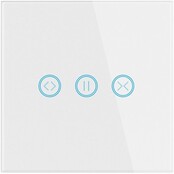 Slimme Wifi Schakelaar voor Rolluik, Gordijnen of Zonnescherm – 86x86x36mm – Tot 300W – Wit