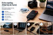 Externe harde schijf 1 TB - USB-C 2.0/3.0 - Lichtgewicht model - HDD