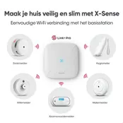 X-Sense Link+ Pro bundel – 2 Slimme rookmelders, 1 Koolmonoxidemelder en Base Station