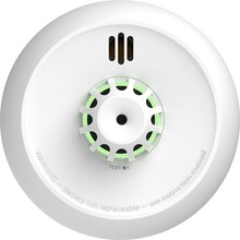 M Draadloos koppelbare hittemelder met WiFi - 7 jaar batterij – Keukenmelder - Werkt via app - Voldoet aan Europese norm - Link+ Pro - Brandalarm – Warmtemelder