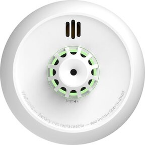 M Draadloos koppelbare hittemelder met WiFi - 7 jaar batterij – Keukenmelder - Werkt via app - Voldoet aan Europese norm - Link+ Pro - Brandalarm – Warmtemelder