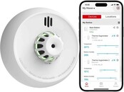 M Draadloos koppelbare hittemelder met WiFi - 7 jaar batterij – Keukenmelder - Werkt via app - Voldoet aan Europese norm - Link+ Pro - Brandalarm – Warmtemelder