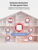 X-Sense SC07-MR11 Wifi-rook- en koolmonoxidemelder SC07-MR, smart verbonden CO-melder, met X-Sense Home Security-app, 1 rookgasmelder en CO-detector met 1 SBS50 basisstation
