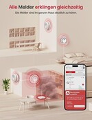 X-Sense SC07-MR11 Wifi-rook- en koolmonoxidemelder SC07-MR, smart verbonden CO-melder, met X-Sense Home Security-app, 1 rookgasmelder en CO-detector met 1 SBS50 basisstation