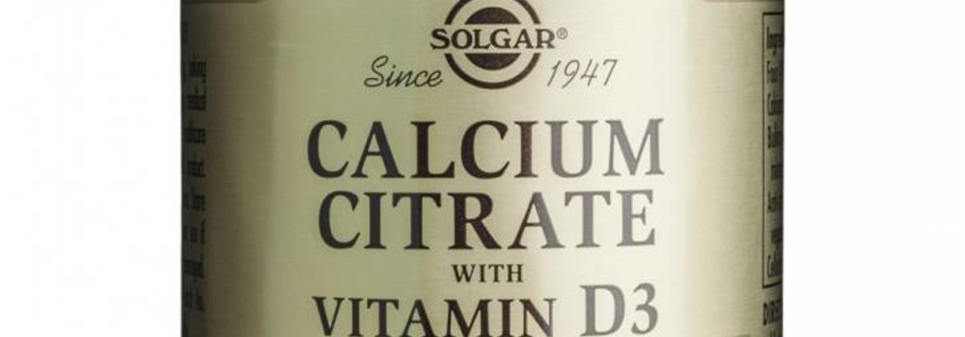 Calcium Citrate with Vitamin D-3 240 tabletten