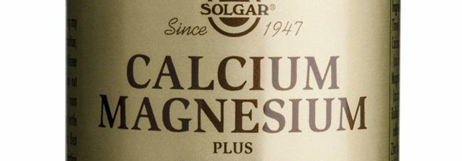 Calcium Magnesium plus Zinc 100 tabletten