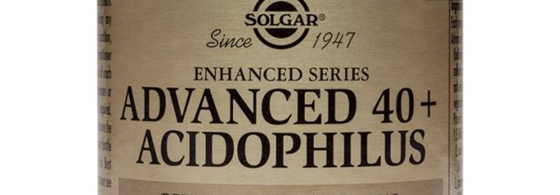 Advanced 40+ Acidophilus 60 plantaardige capsules