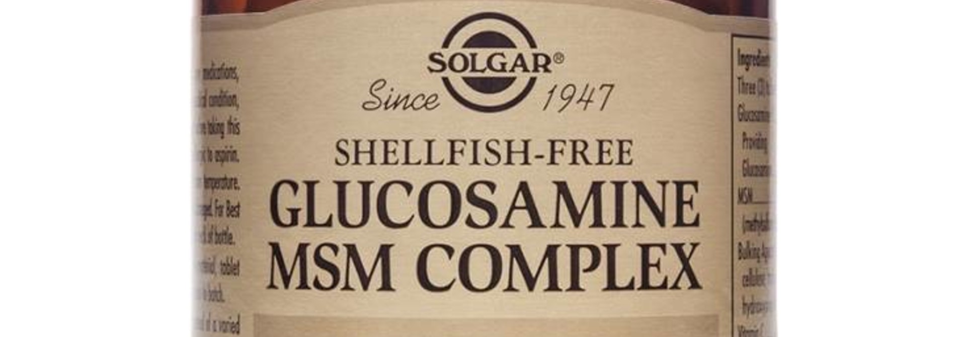 Glucosamine MSM Complex 60 tabletten