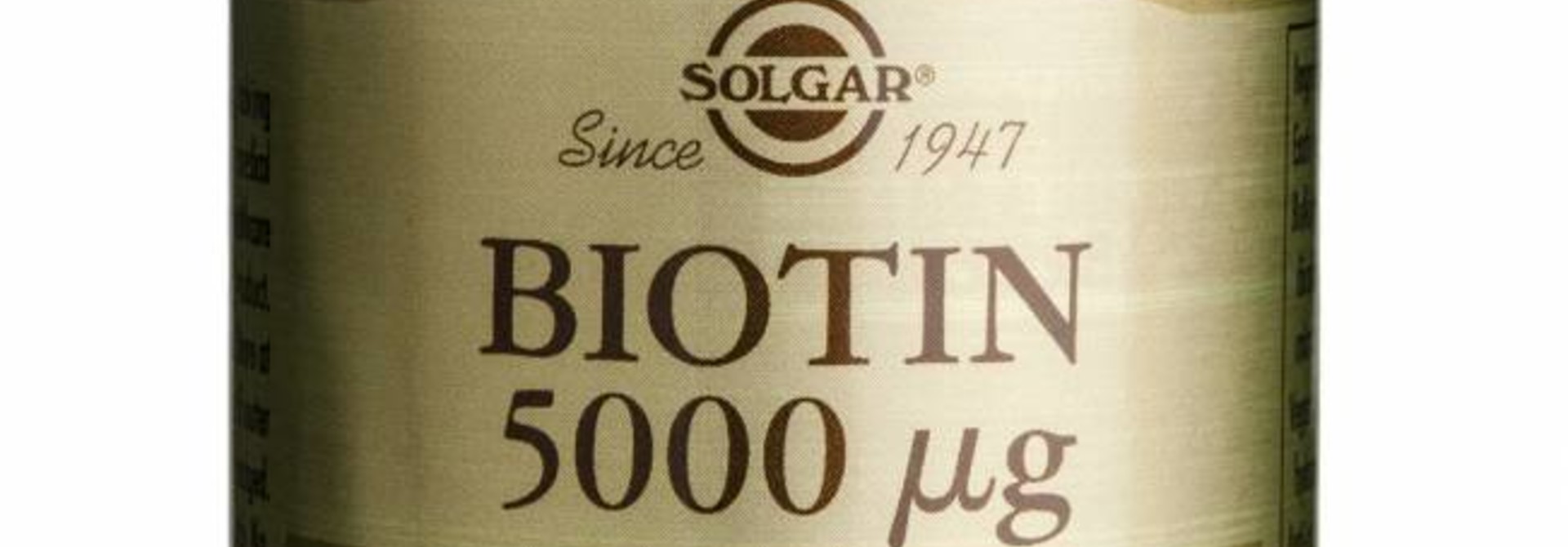 Biotin 5000 µg 100 plantaardige capsules