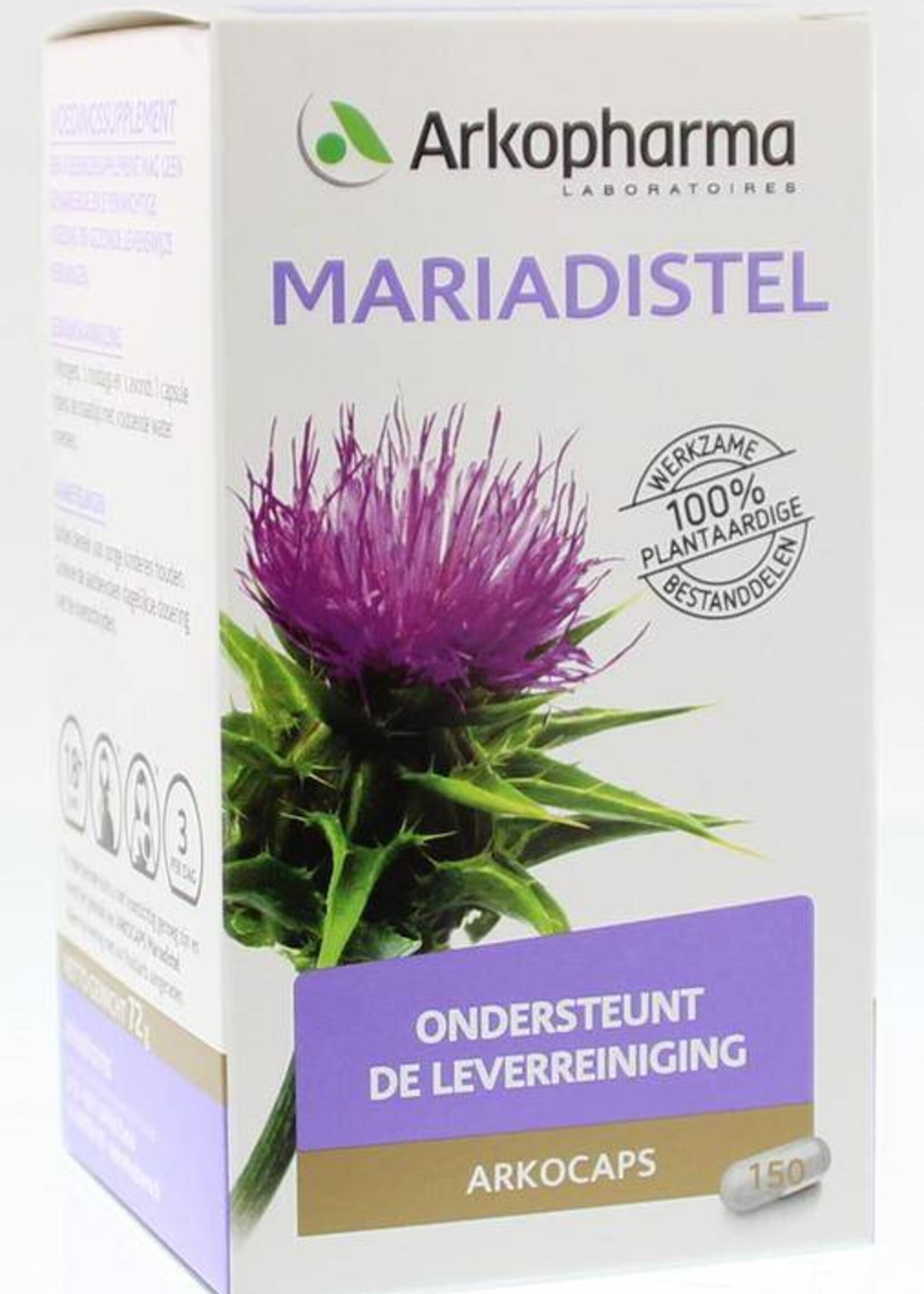 Arkocaps Mariadistel 150 capsules