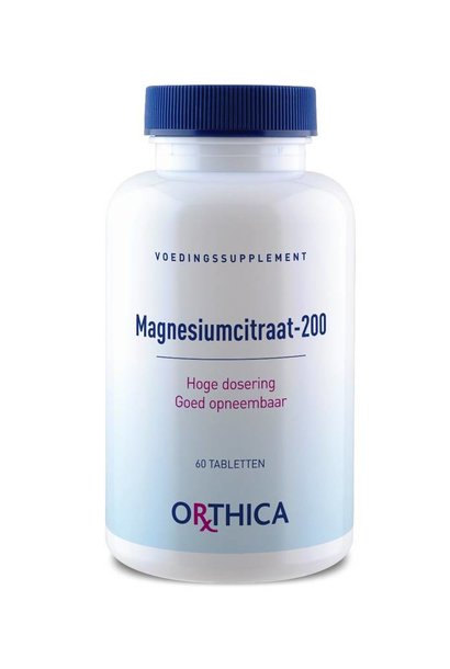 Magnesiumcitraat 200 60 tabletten