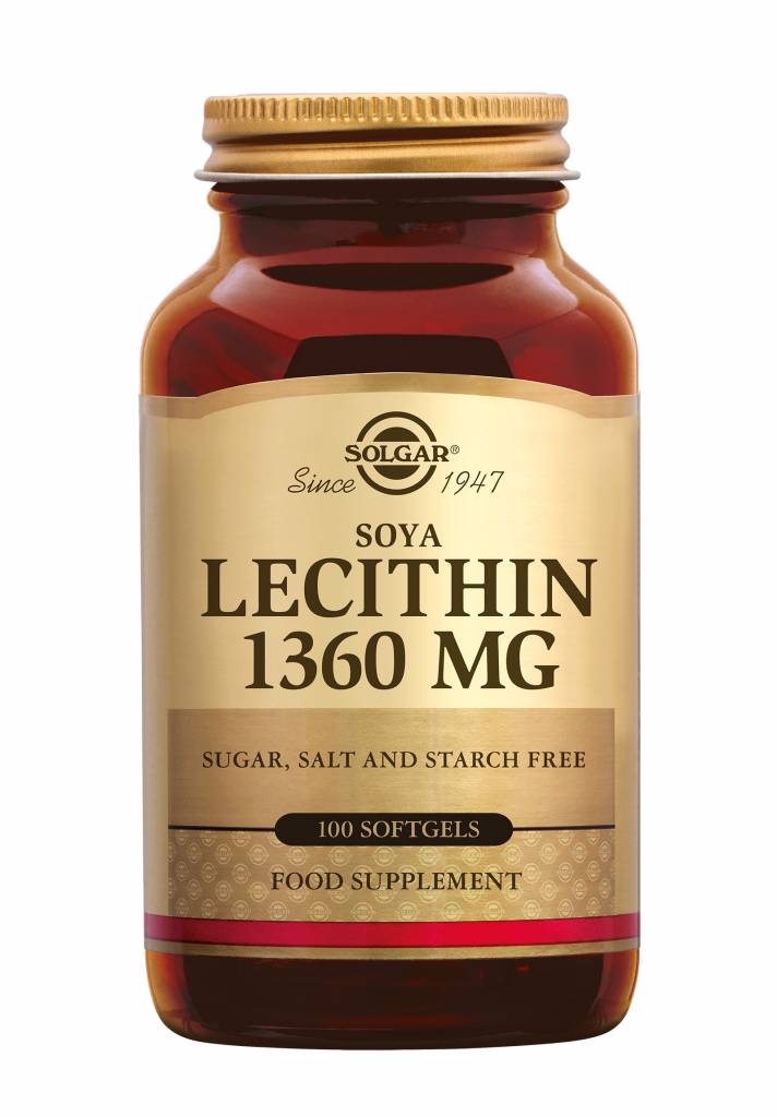 Lecithin 1360 mg 100 softgels-1