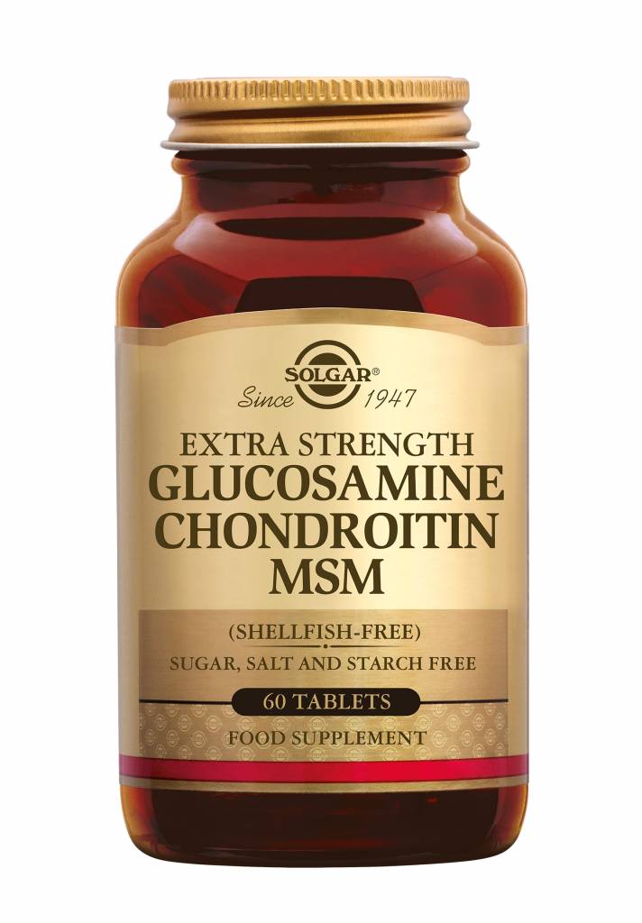 Glucosamine Chondroitin MSM 60 tabletten van Solgar Vitamins