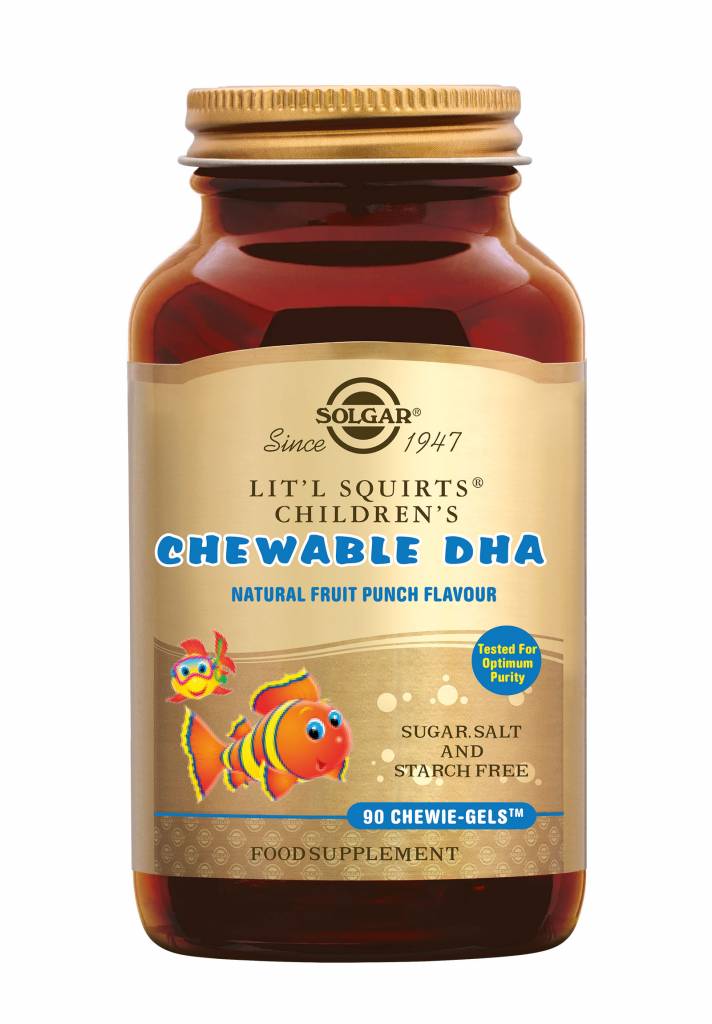 Lit'l Squirts® Children's Chewable DHA 90 kauwbare softgels-1