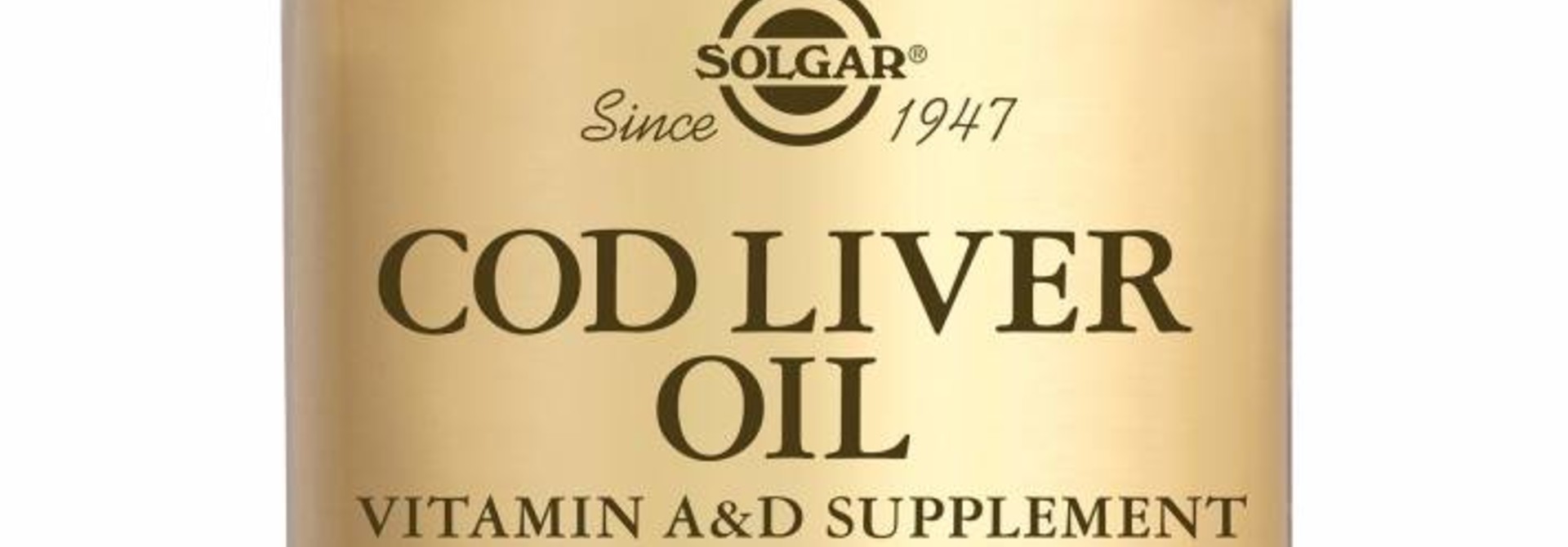 Cod Liver Oil 100 softgels