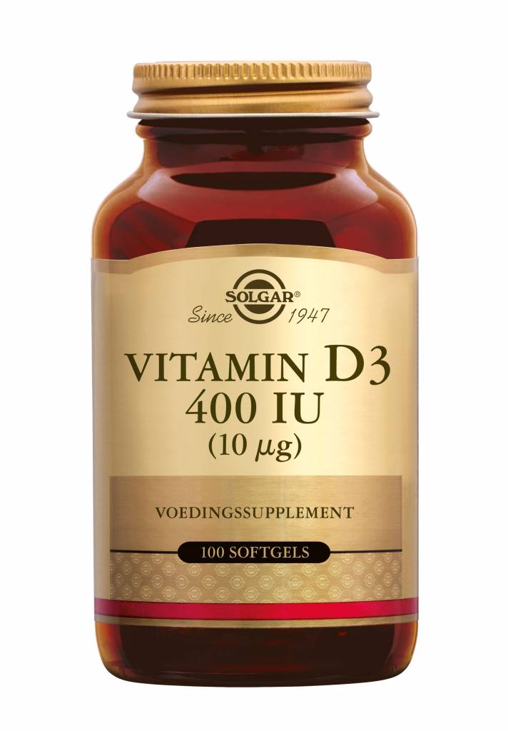 Vitamin D-3 400 IU/10 µg 100 softgels-1