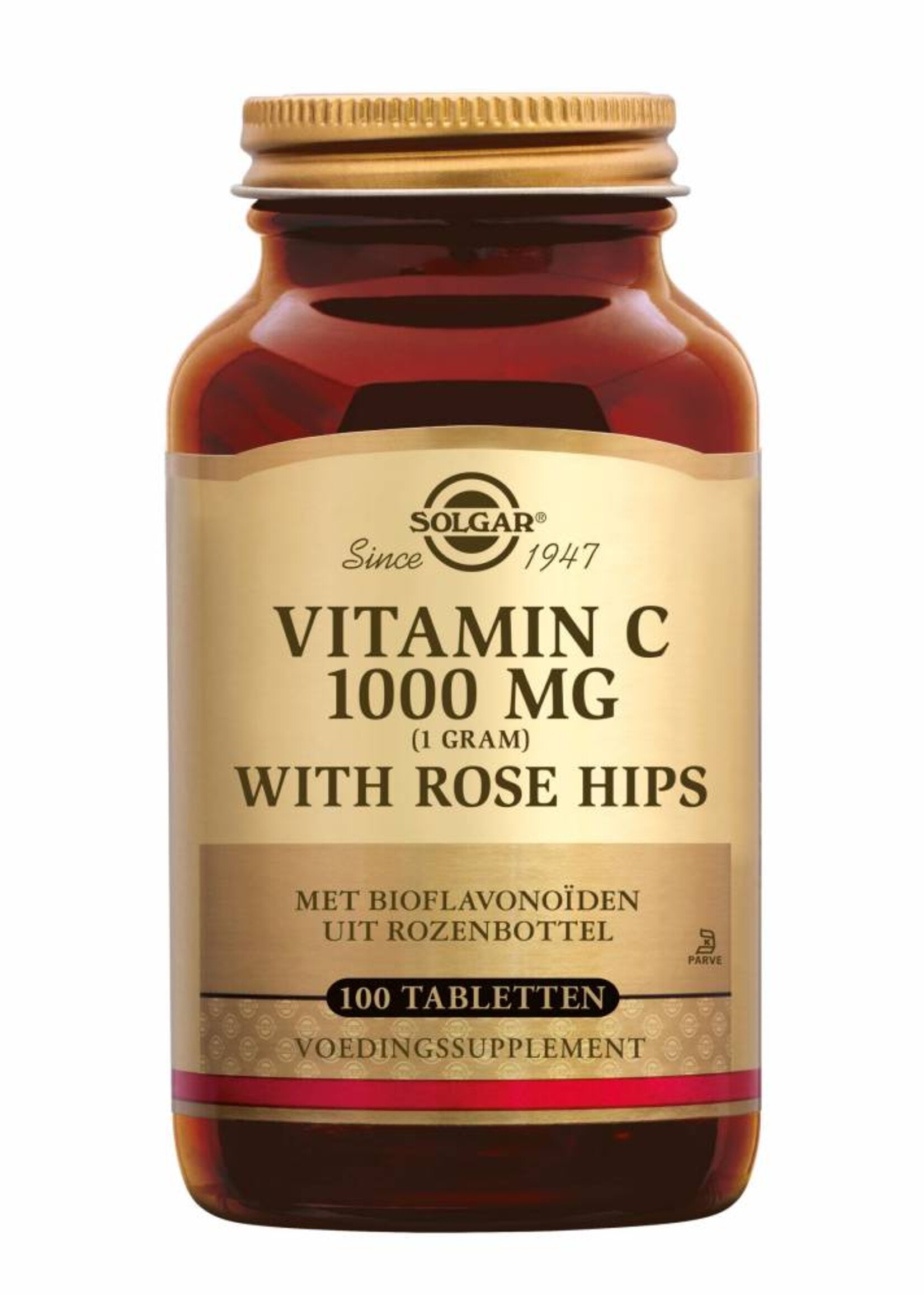 Solgar Vitamin C with Rose Hips 1000 mg 100 tabletten