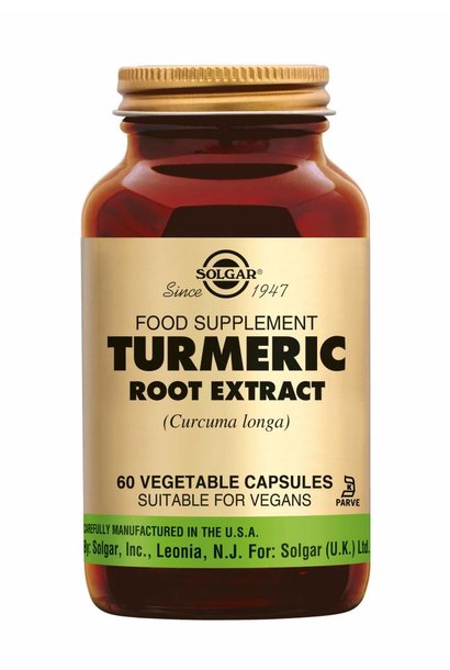 Turmeric Root Extract 60 plantaardige capsules