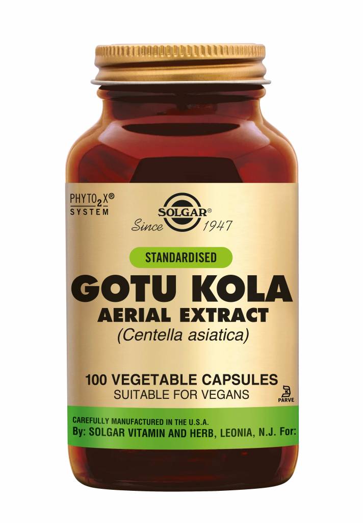 Gotu Kola Aerial Extract 100 plantaardige capsules-1