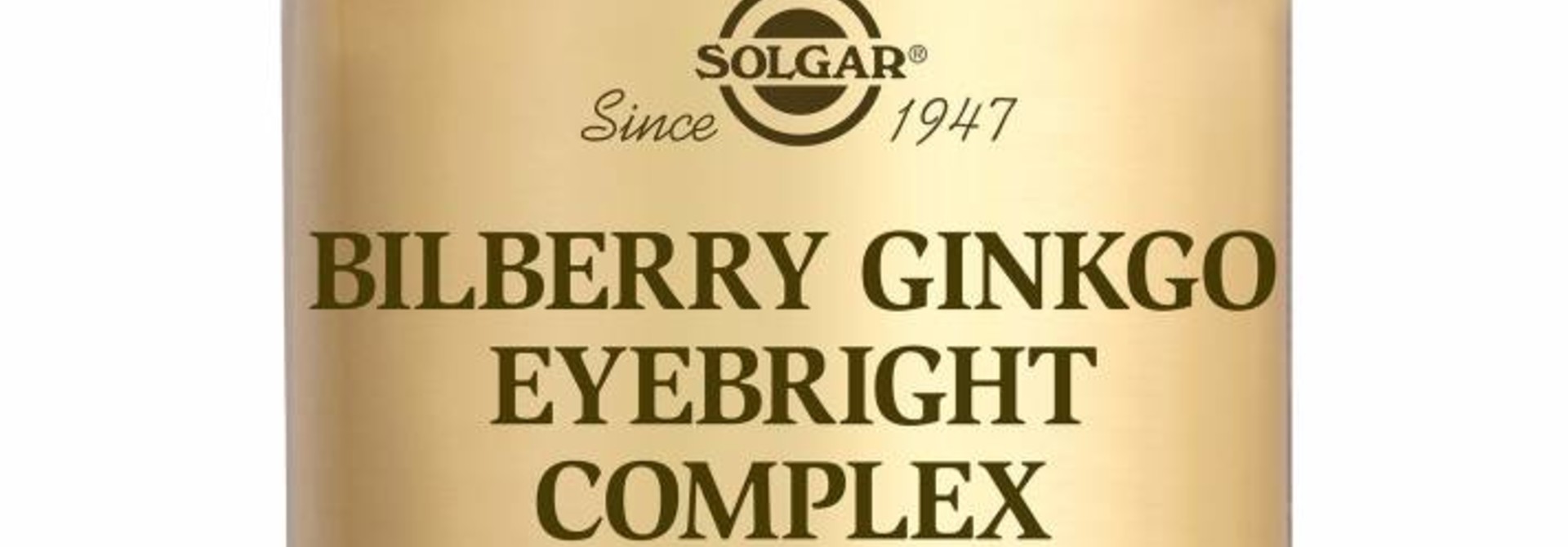Bilberry Ginkgo Eyebright Complex 60 plantaardige capsules