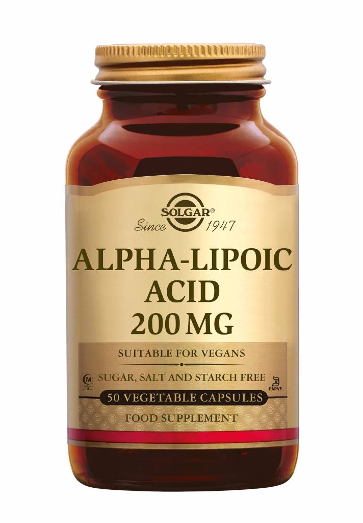 Alpha Lipoic Acid 200 mg 50 plantaardige capsules-1