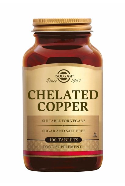 Chelated Copper 100 tabletten