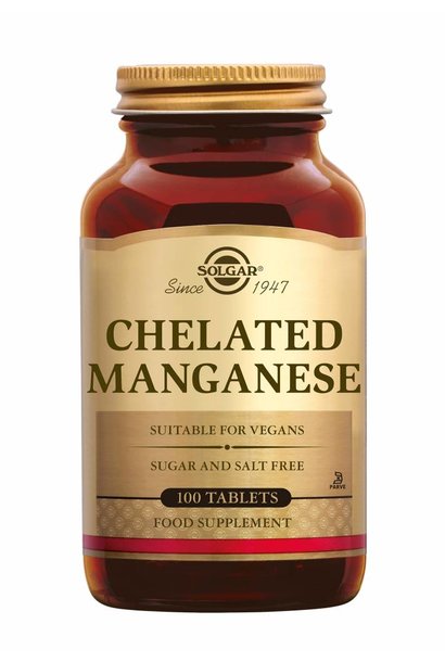 Chelated Manganese 100 tabletten