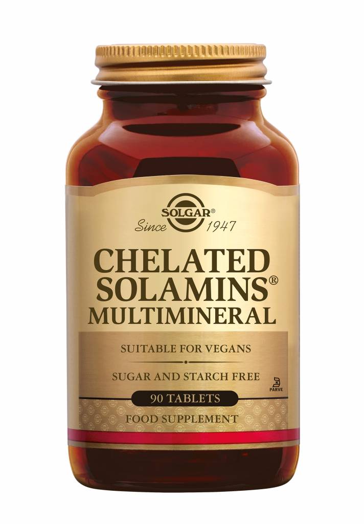 Chelated Solamins® Multimineral 90 tabletten-1