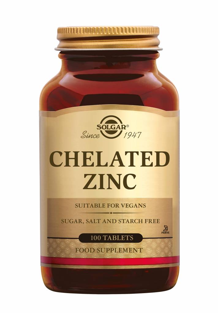 Chelated Zinc 100 tabletten-1