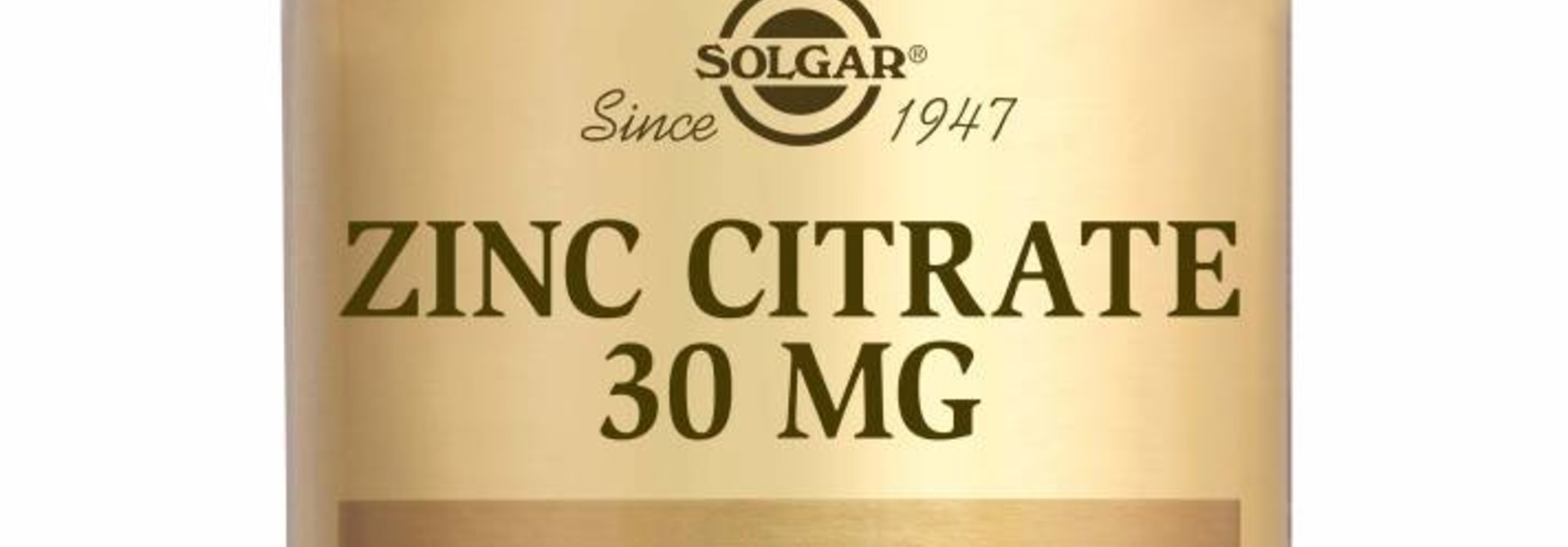 Zinc Citrate 30 mg 100 plantaardige capsules