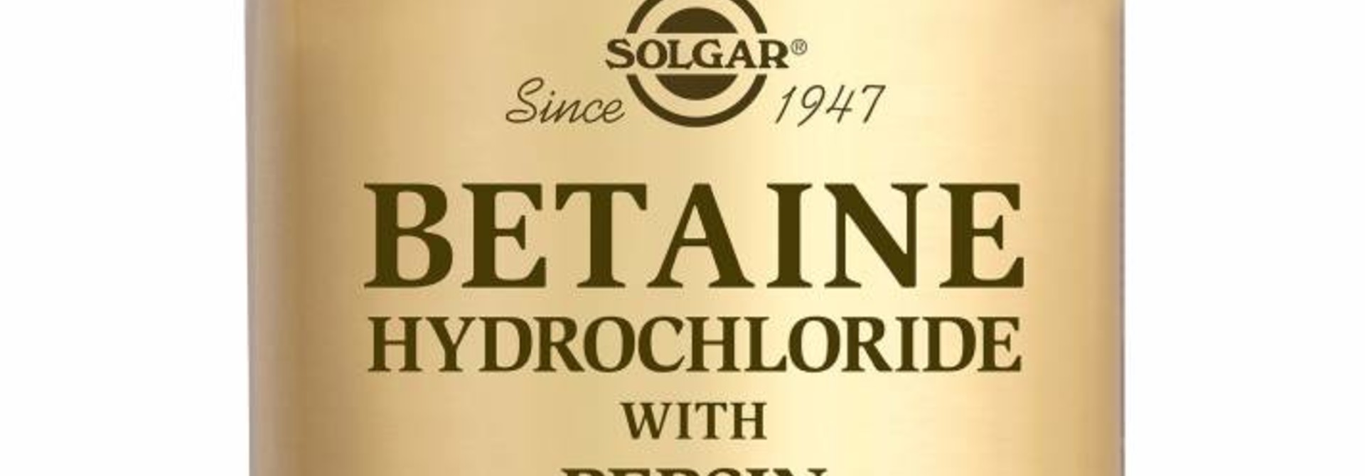 Betaine Hydrochloride with Pepsin 100 tabletten