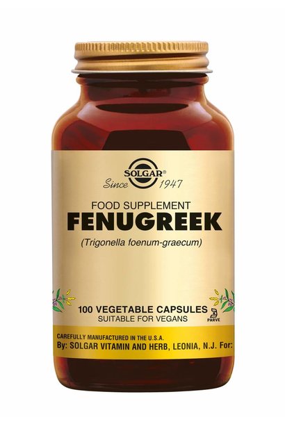 Fenugreek 100 plantaardige capsules