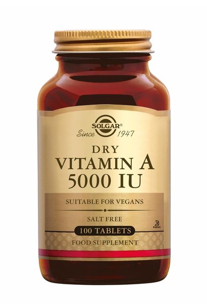 Vitamin A 5000 IU (1502 µg) 100 tabletten