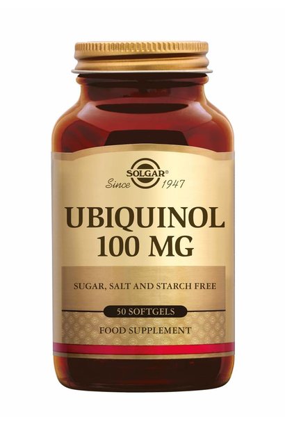 Ubiquinol 100 mg 50 softgels