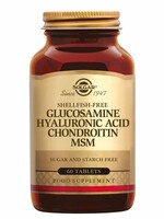 Solgar Glucosamine Hyaluronic Acid Chondroitin MSM 60 tabletten