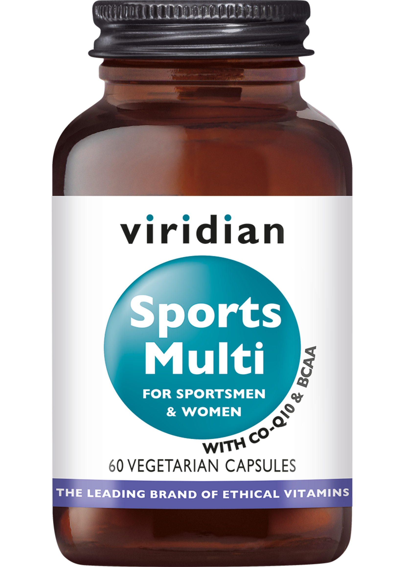Viridian Sports Multi 60 plantaardige capsules