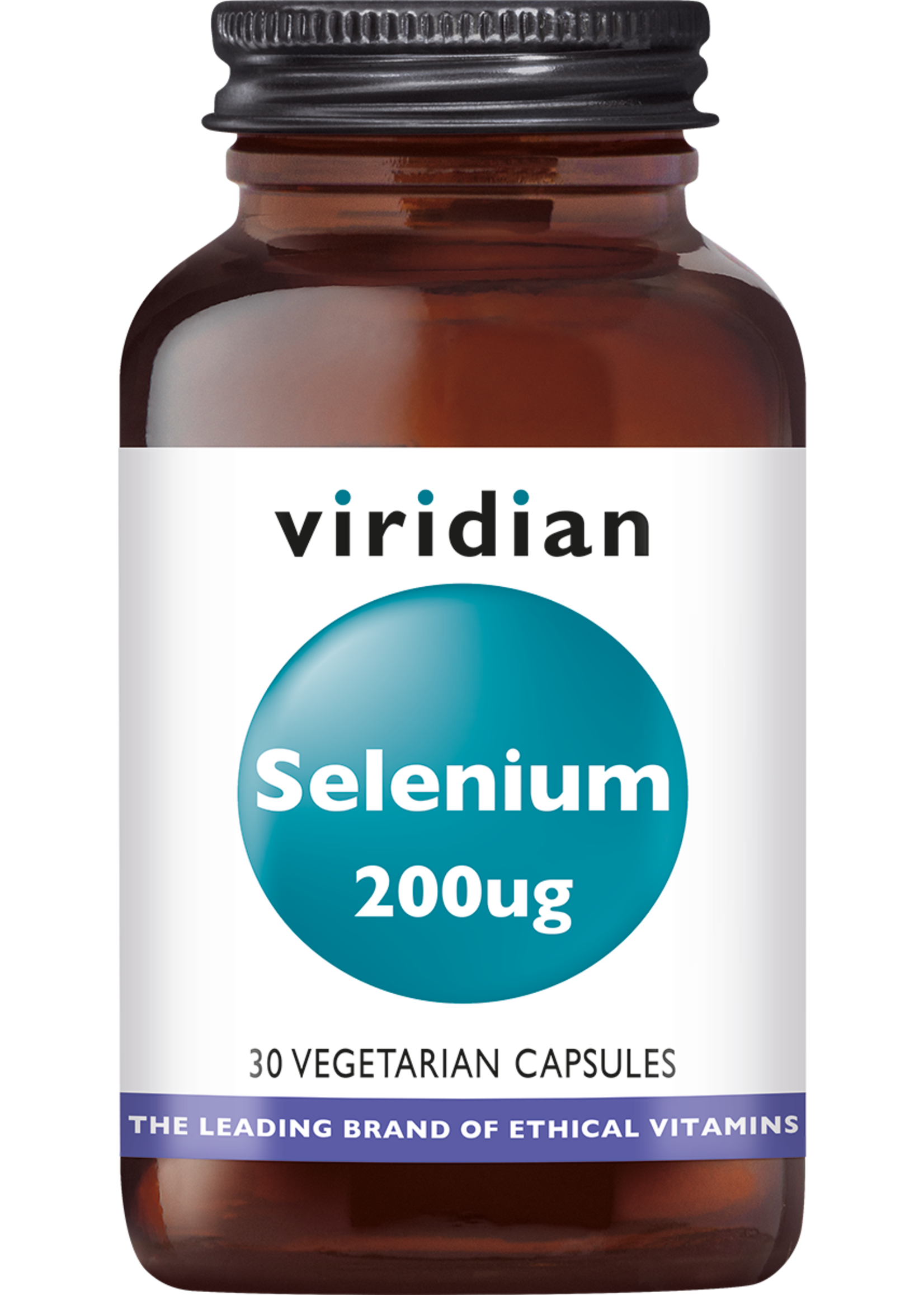 Viridian Selenium 200 mcg 30 plantaardige capsules