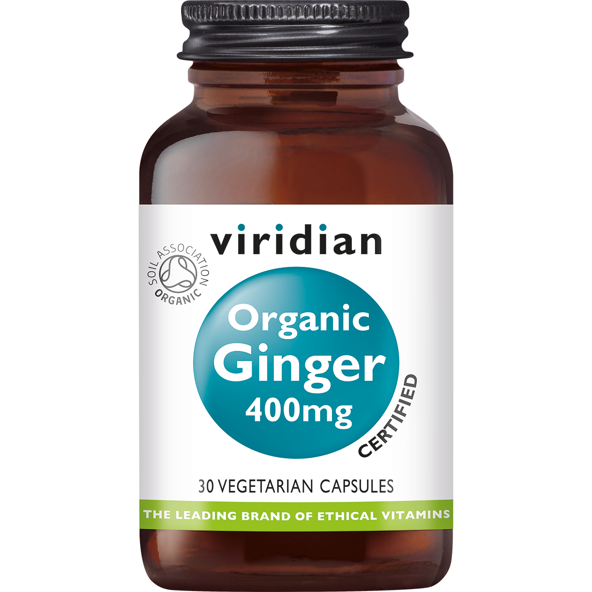 Organic Ginger Root 90 plantaardige capsules-1